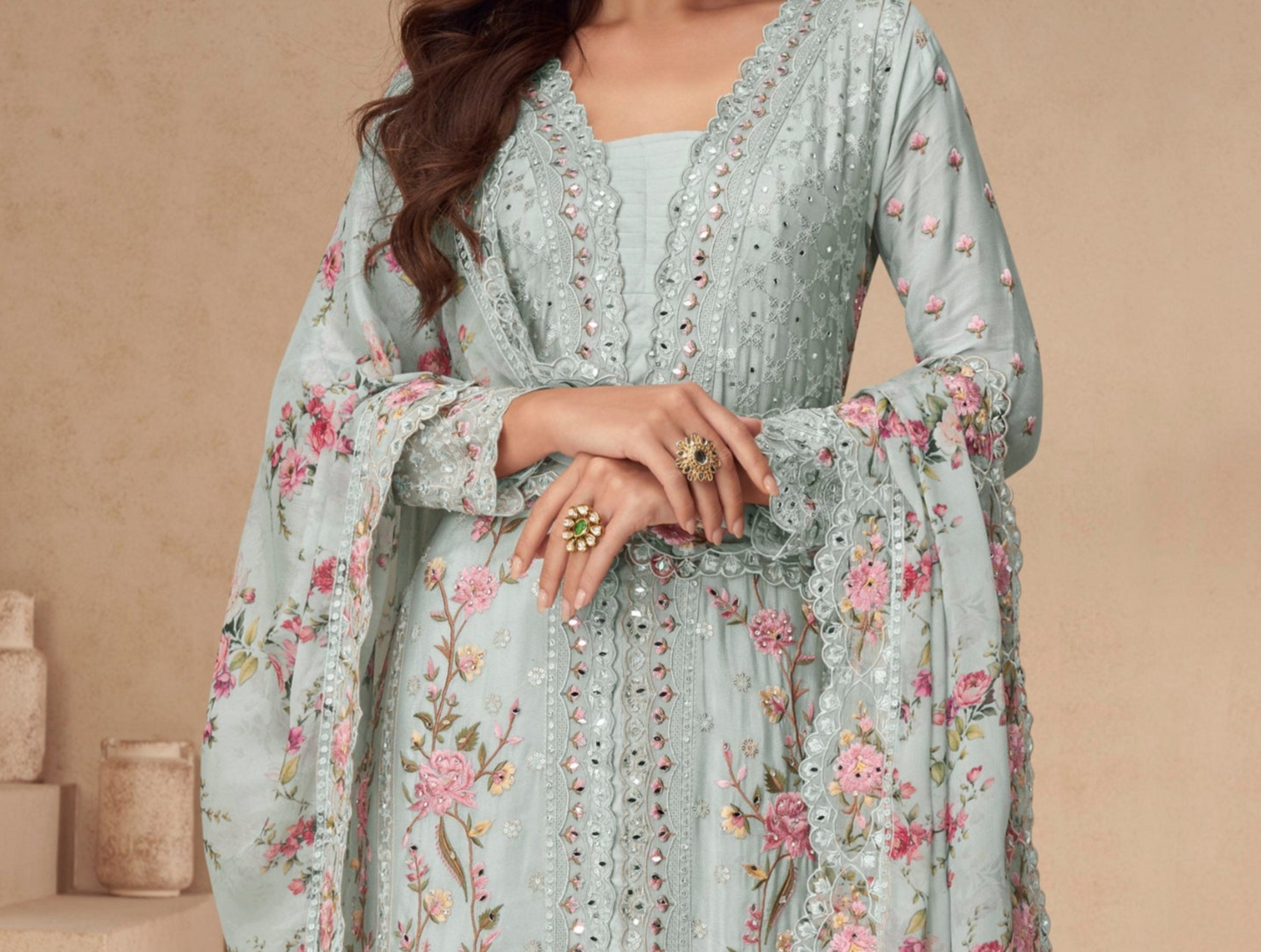 Diwali Indian Festival Wear Stitched Outfits for USA Women's Wear