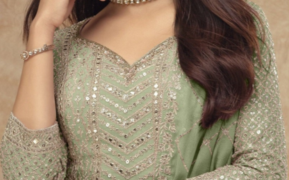 Eid Ramadan Special Salwar Kameez Palazzo Suits with Dupatta for Women