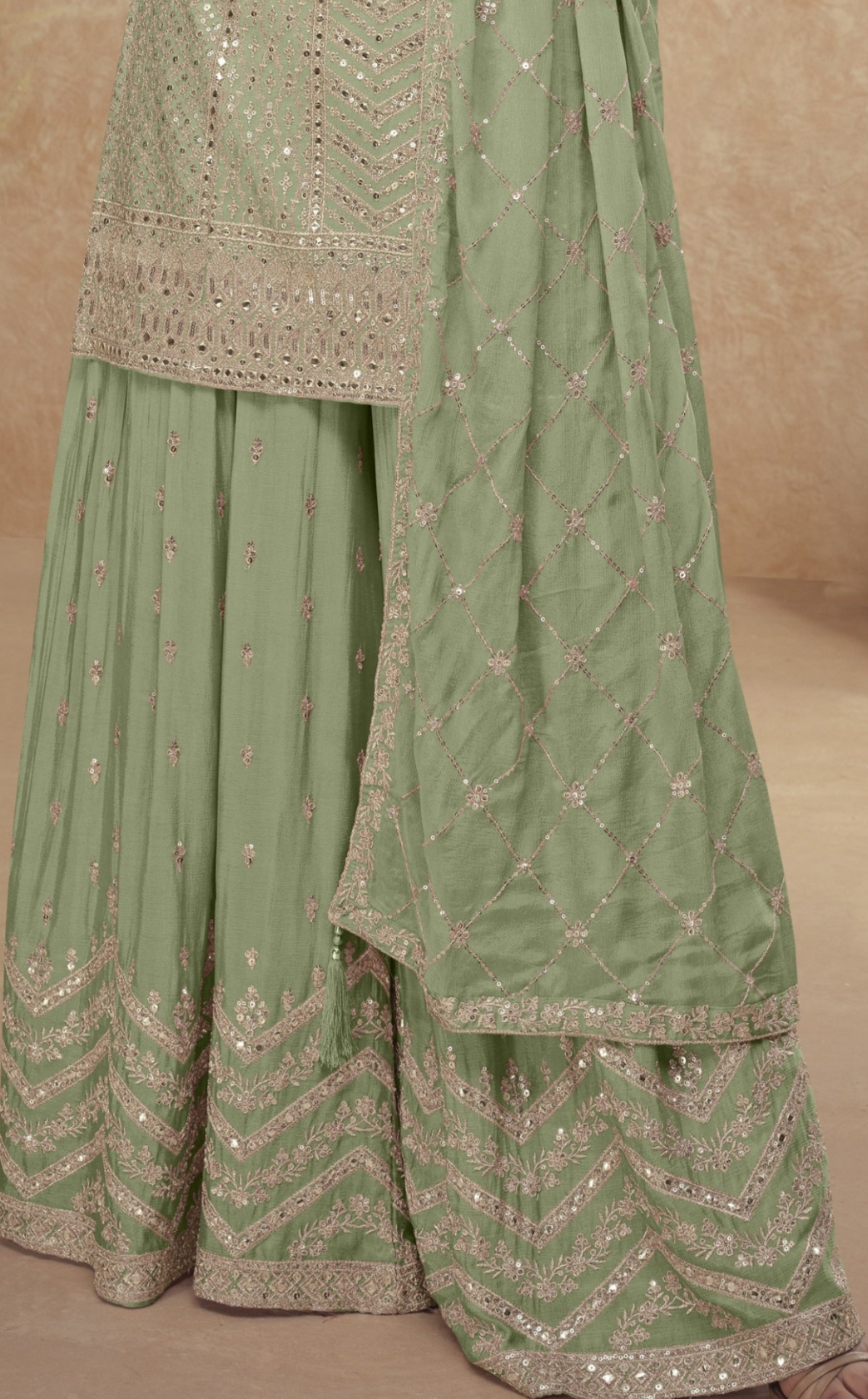Eid Ramadan Special Salwar Kameez Palazzo Suits with Dupatta for Women
