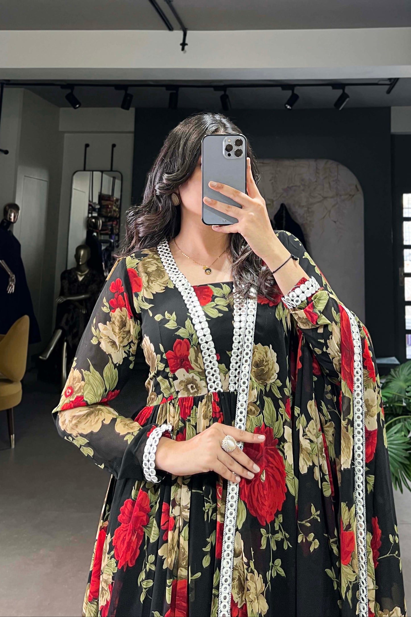 Indian Traditional Anarkali Dupatta Dresses for Online USA