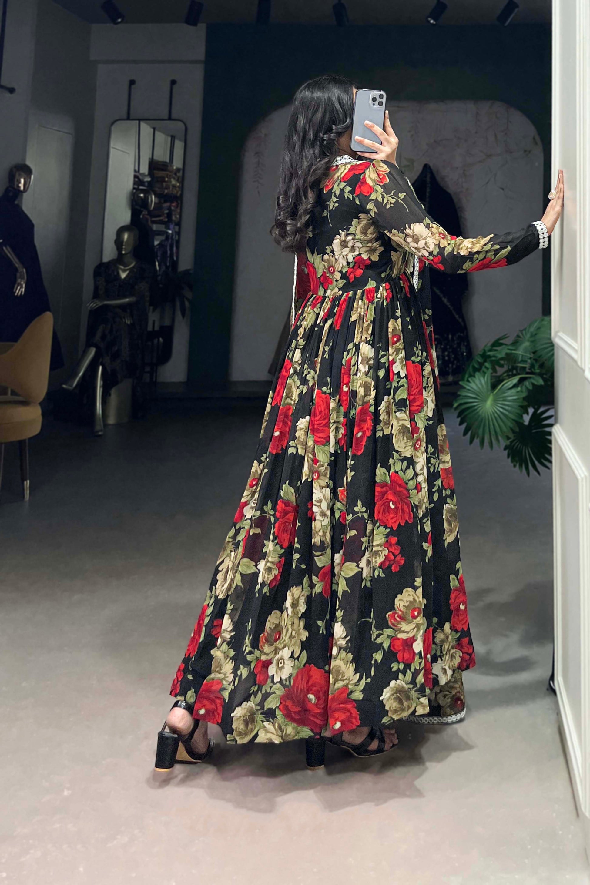 Indian Traditional Anarkali Dupatta Dresses for Online USA