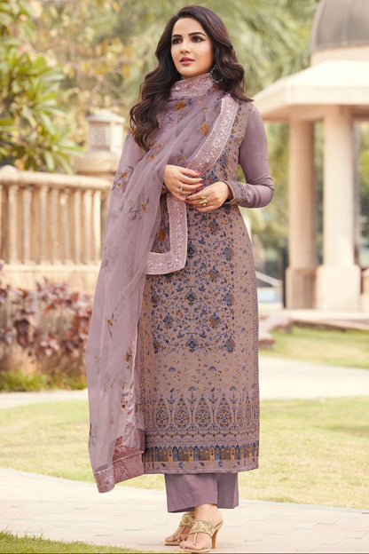 Purple salwar kameez looks royal and elegant. From light to dark purple.
