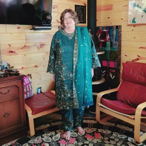 "Review image of ethnic wear purchase 2025"