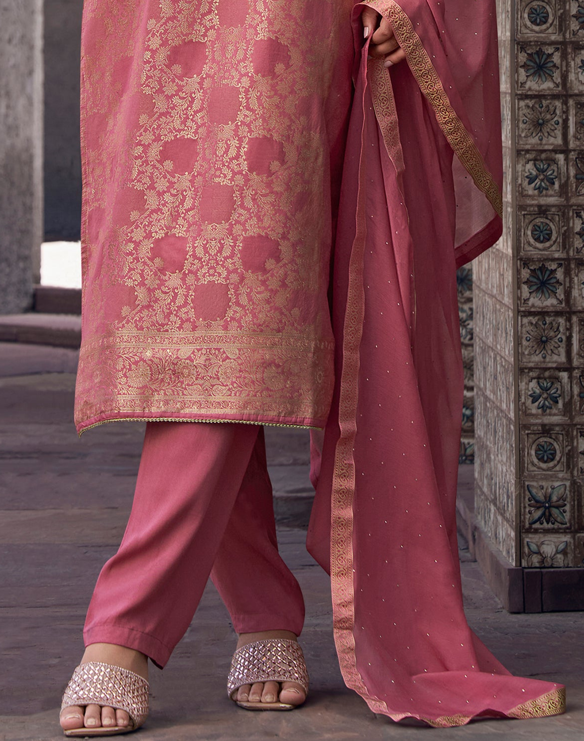 Ready to Wear Stitched Salwar Kameez Function Party Wear Dupatta Suit