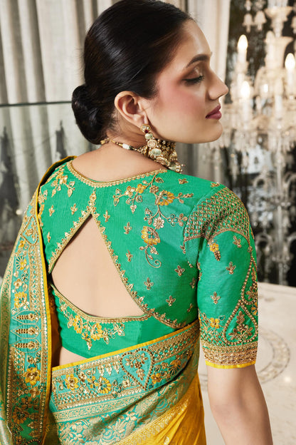 Yellow Saree