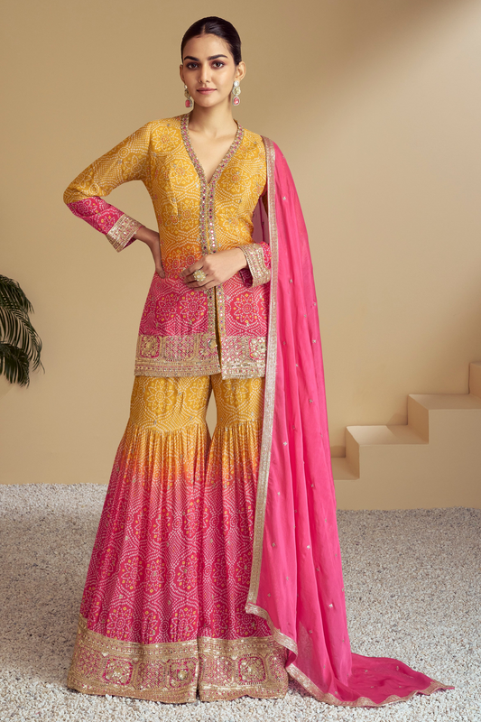 Ready made Sharara suit plus size fast shipping USA
