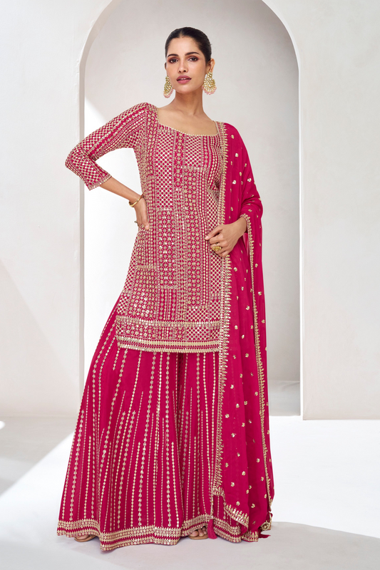South Asian Sharara dress stitched and ready USA
