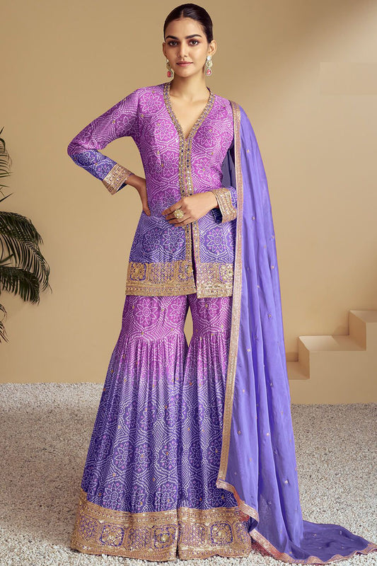 Long kurti and Sharara set for USA weddings
