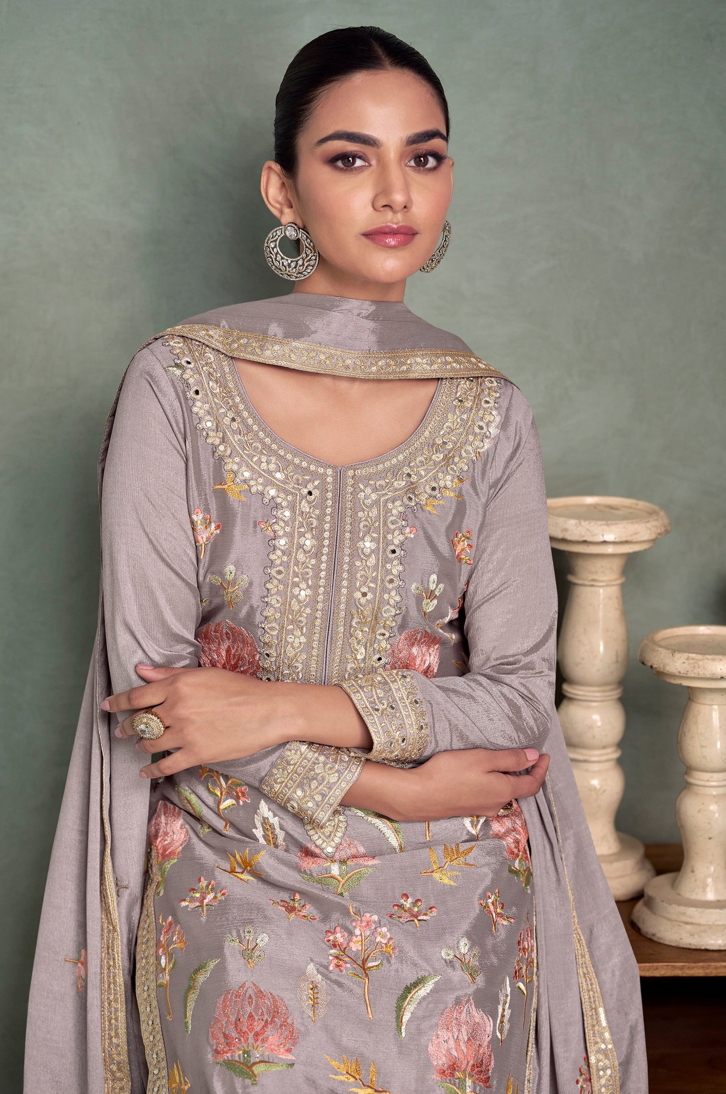 Designer Indian ethnic wear for formal events USA
