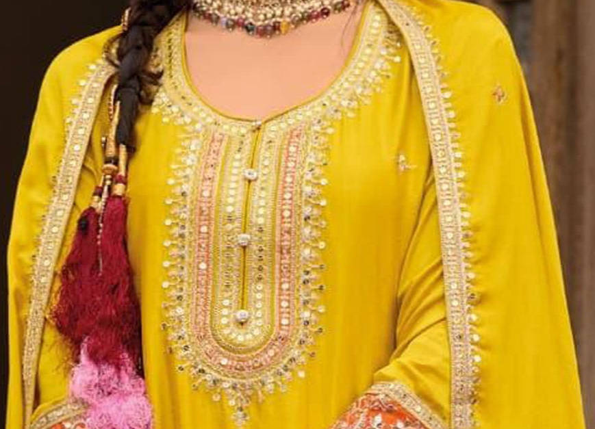 Designer Anarkali suits online with fast shipping USA
