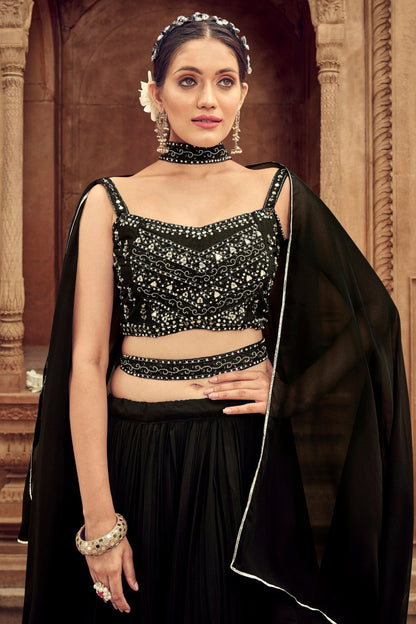 "Gorgeous lehengas for Indian events in the U.S."
