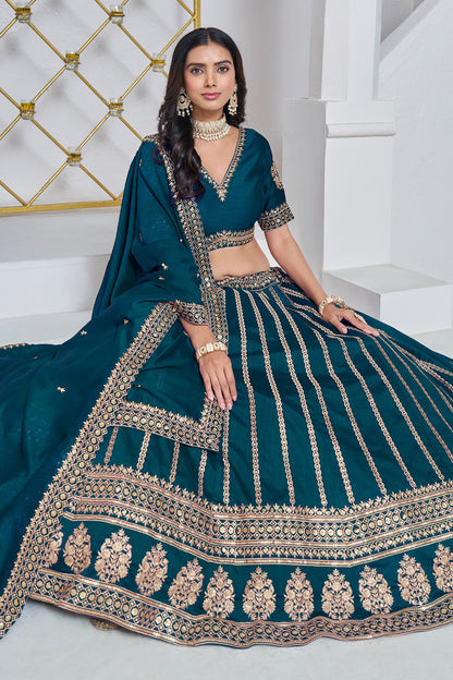 Lehenga outfits for Indian cultural events in the USA."
