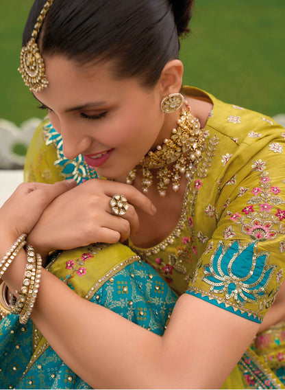 "Perfect lehengas for Diwali, Navratri, and more in the USA."
