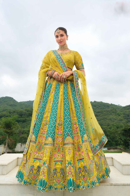 "Perfect lehengas for Diwali, Navratri, and more in the USA."
