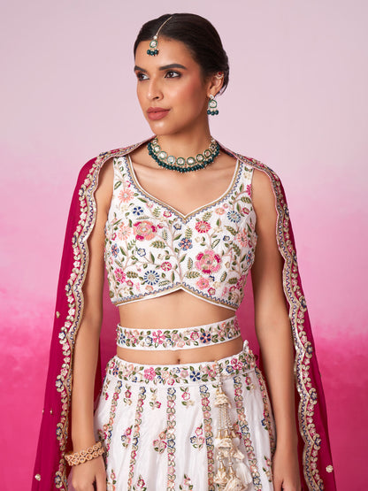 "Gorgeous lehengas for Indian events in the U.S."
