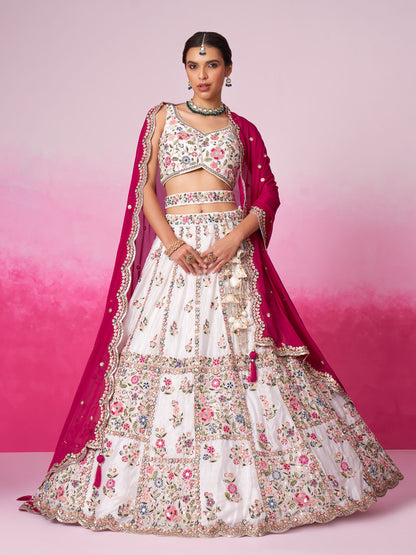 "Gorgeous lehengas for Indian events in the U.S."
