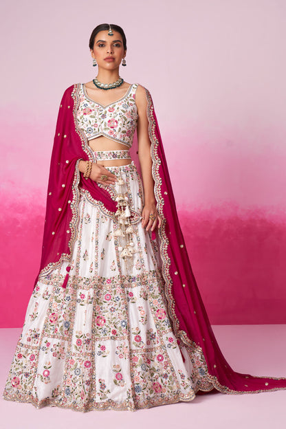 "Gorgeous lehengas for Indian events in the U.S."
