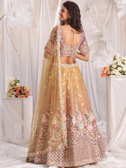 "Lehengas designed for Indian culture in the USA."
