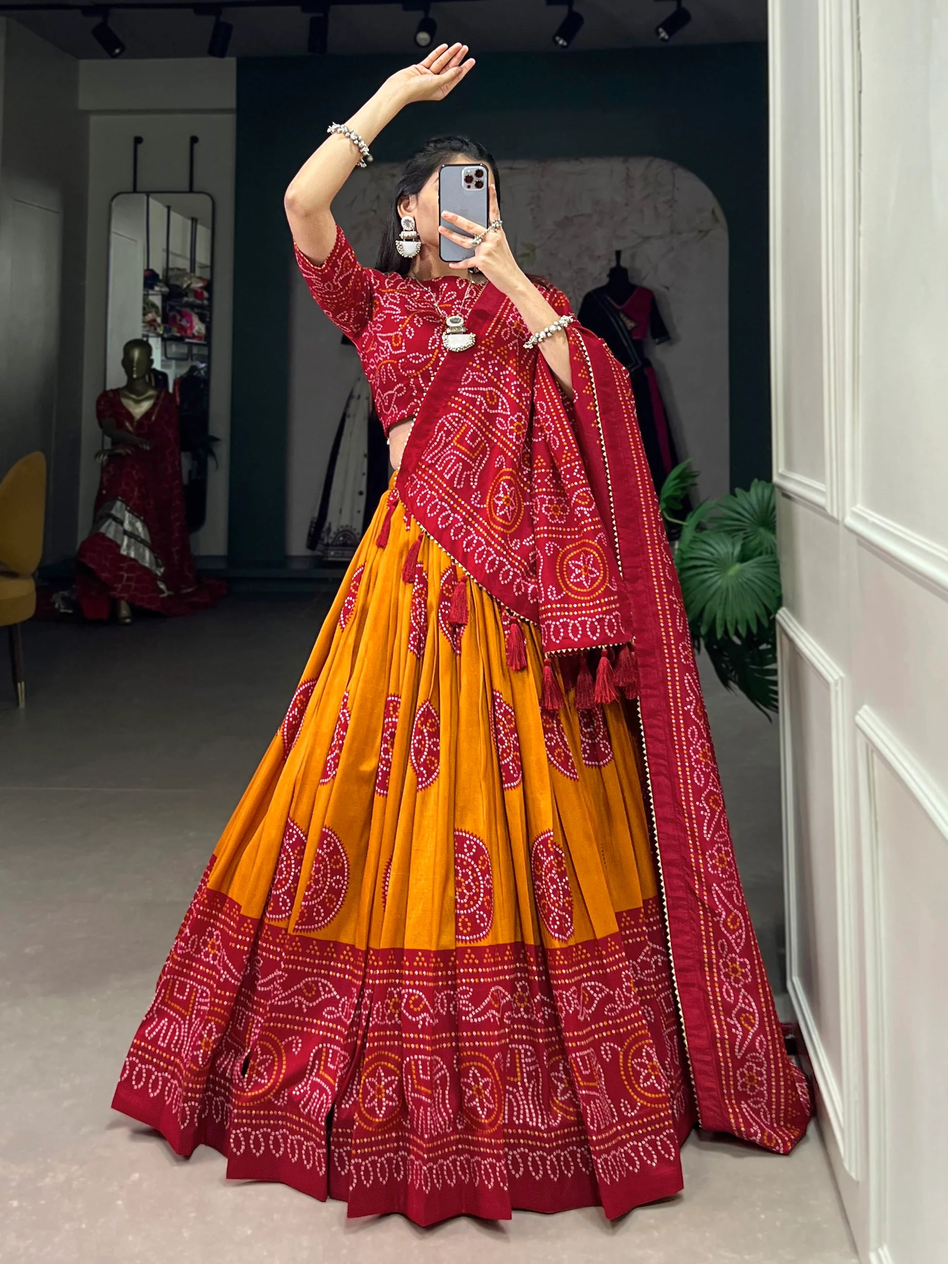 "Lehengas for Indian weddings in the USA."
