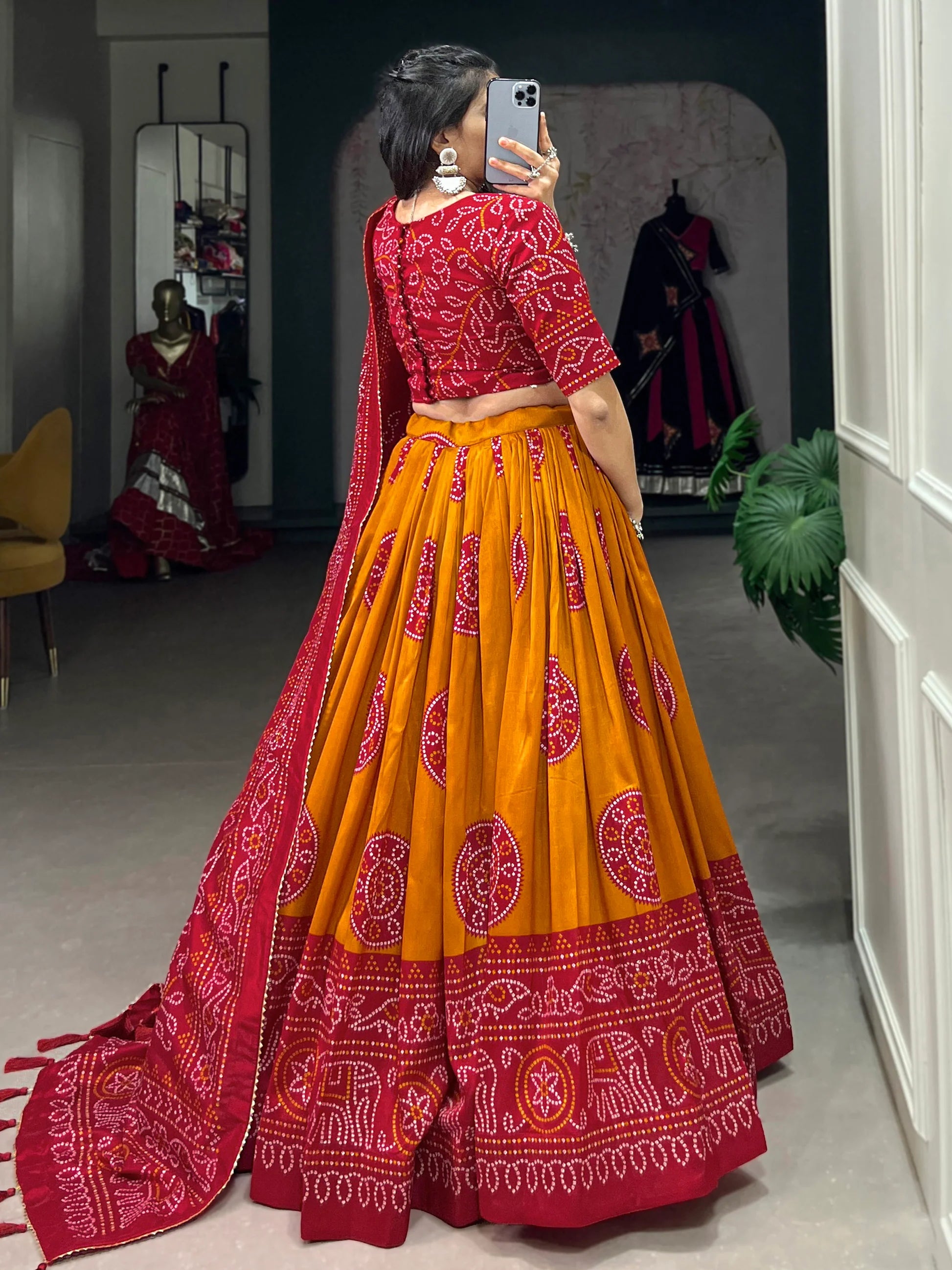 "Lehengas for Indian weddings in the USA."
