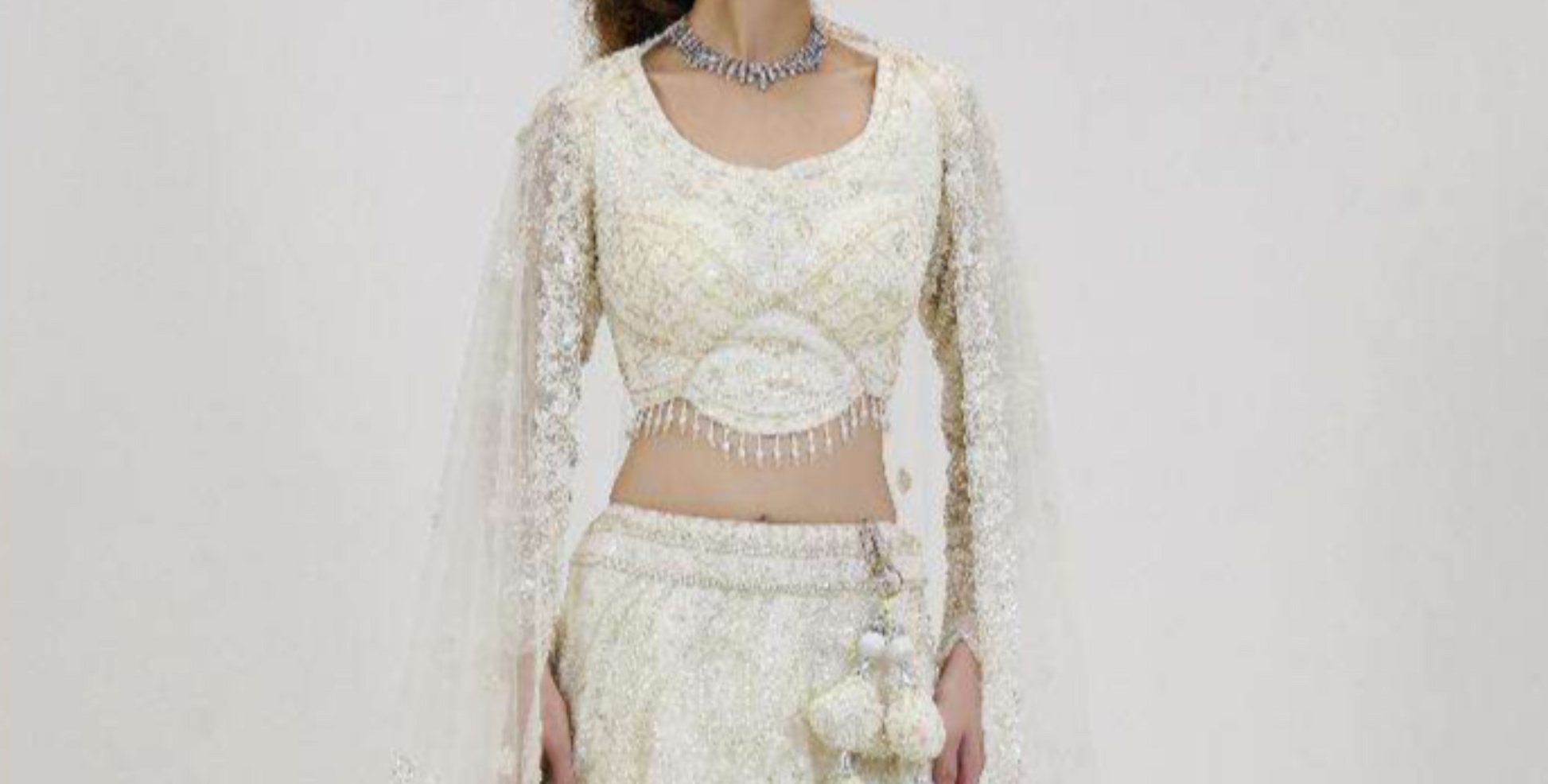 "Celebrate Indian roots in the U.S. with our lehengas."
