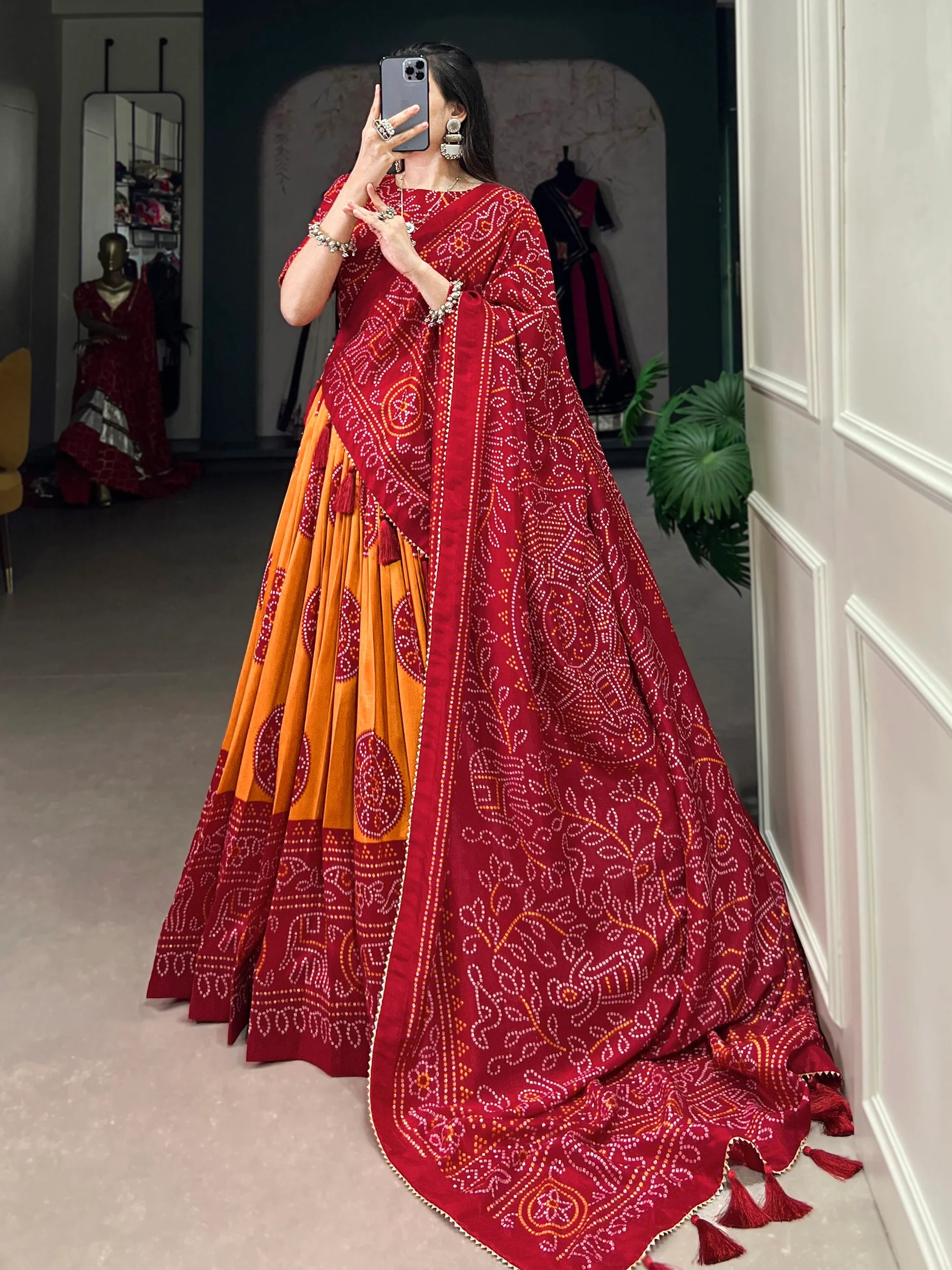 "Lehengas for Indian weddings in the USA."

