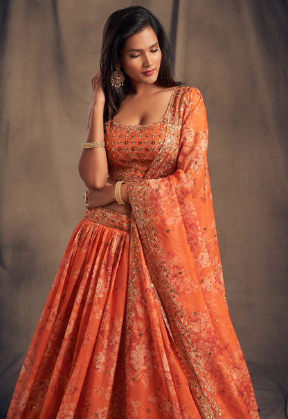 "Desi lehengas for American celebrations."
