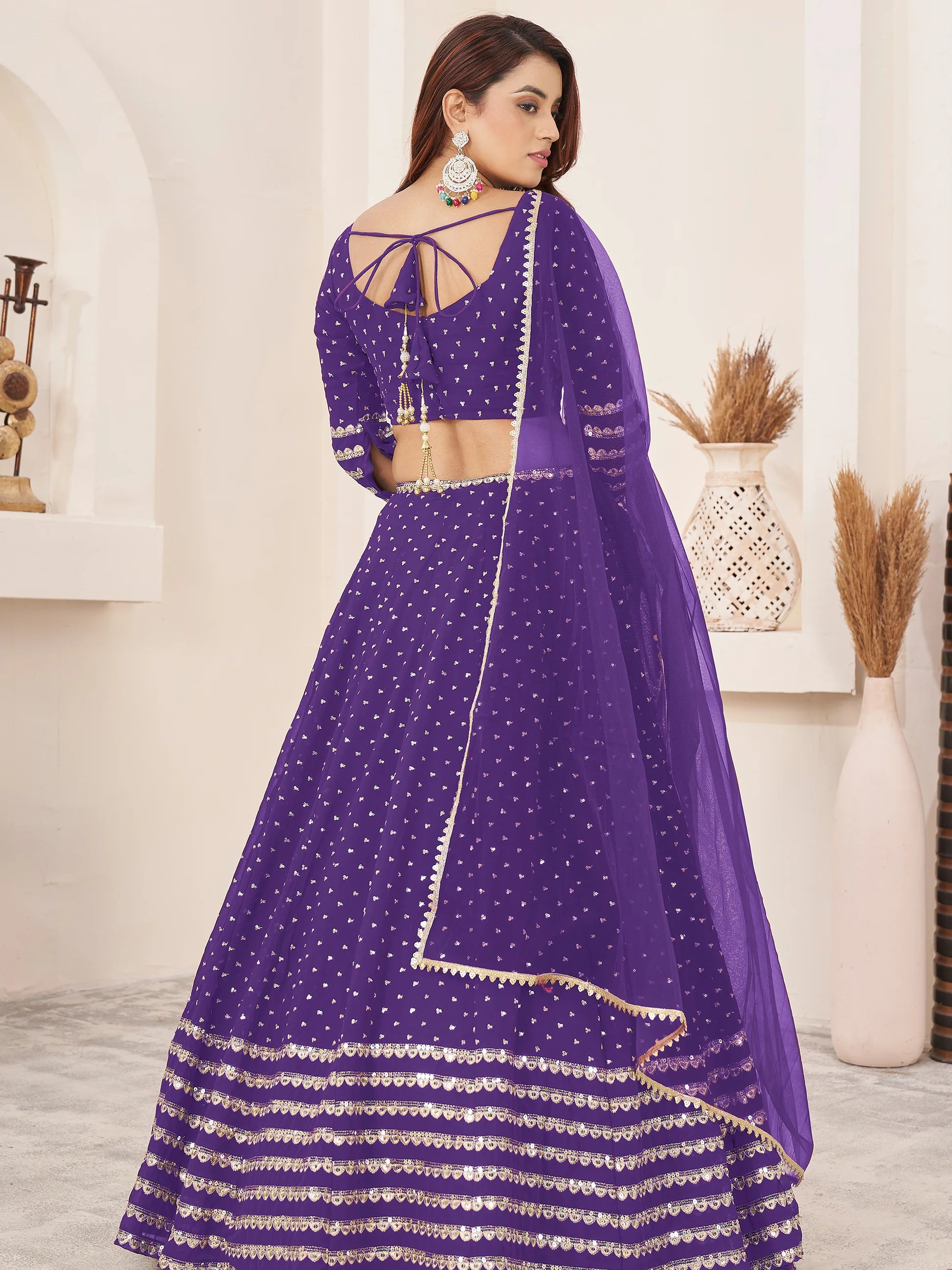 "Lehengas to light up any cultural event in the USA."
