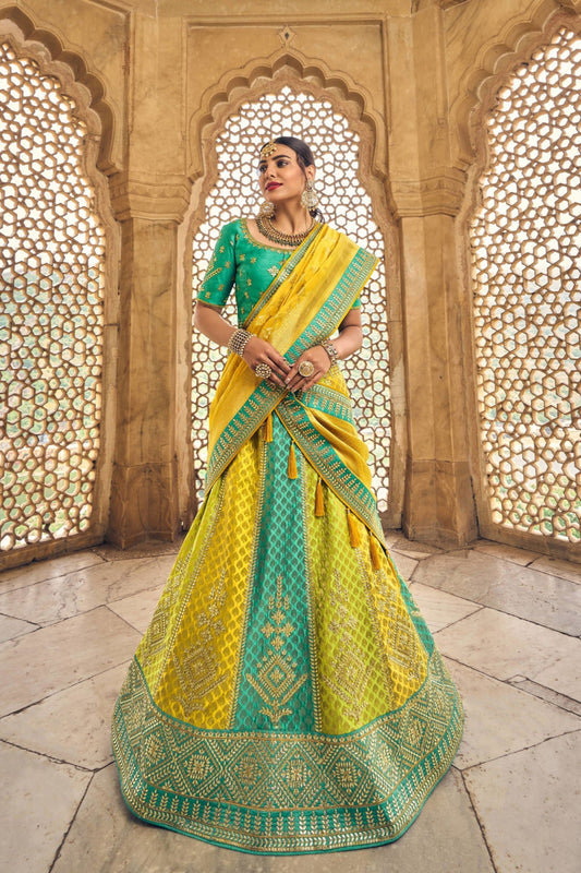 "Perfect lehengas for Diwali, Navratri, and more in the USA."
