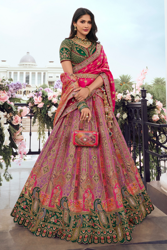 "Diwali party lehengas in the U.S."
