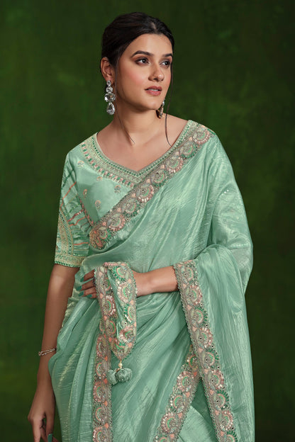 latest designer saree