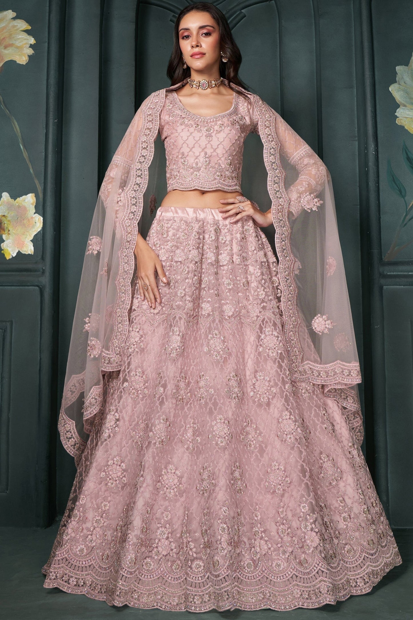 "Desi-style lehengas for every event in the USA."