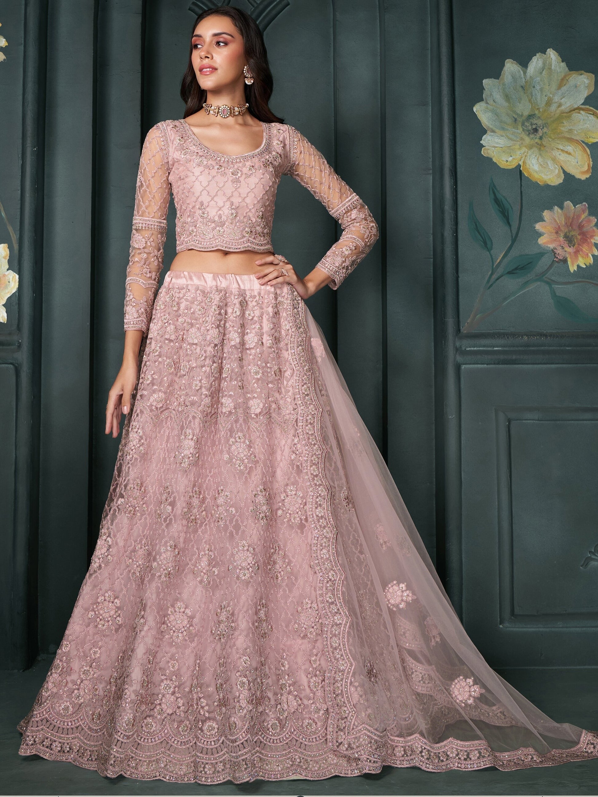 "Desi-style lehengas for every event in the USA."