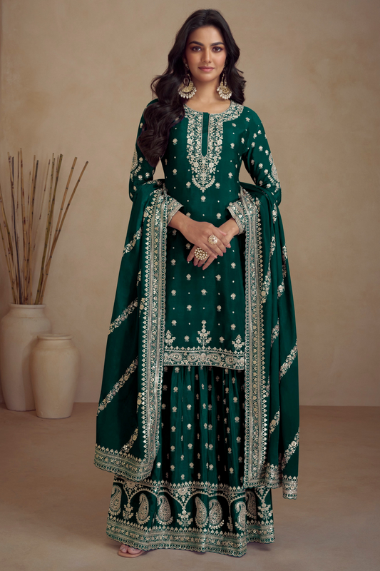 Traditional Sharara suit for events in USA
