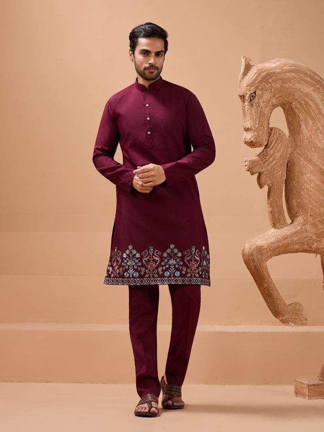 Bollywood Designer Men's Kurta Outfit 