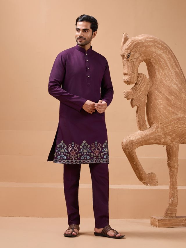 Eid Special Embroidered Designer Kurta