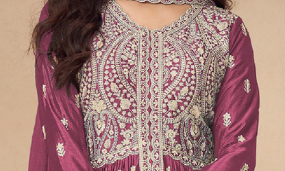Indian Function Wear Anarkali Gown for Women Traditional Indian Dress USA
