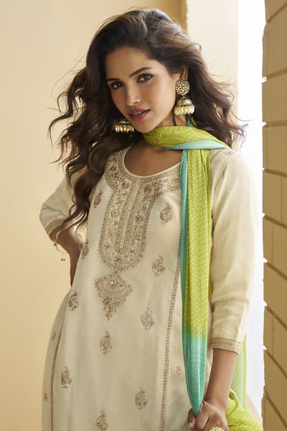 Embroidered Designer Palazzo For Wedding Function