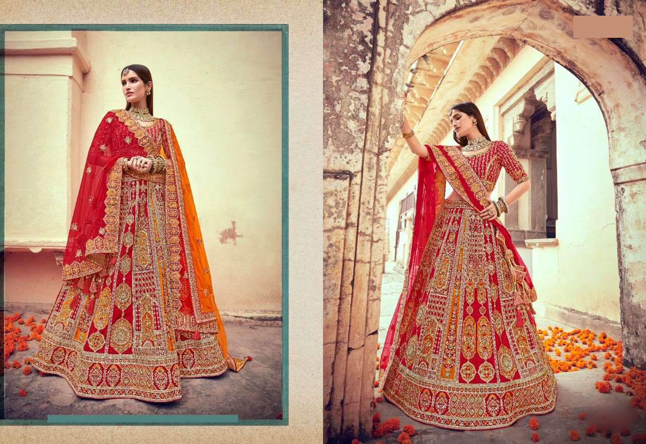 Celebrate love in a bridal lehenga that tells your unique story.
