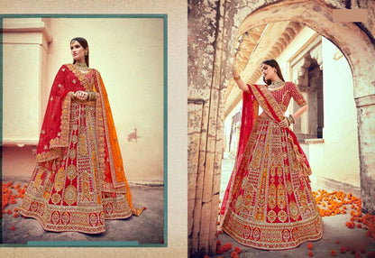 Celebrate love in a bridal lehenga that tells your unique story.
