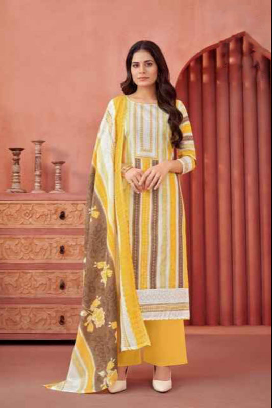 Beautiful Yellow Color Shalwar Kameez With Dupatta For Haldi Function