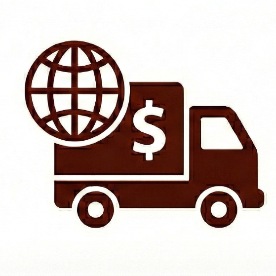 fast delivery with worldwide shipping 