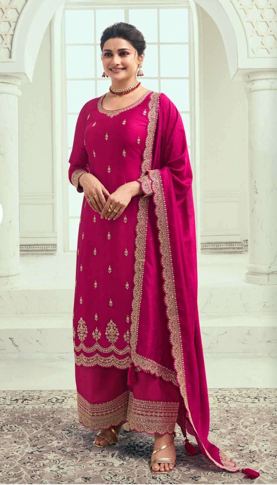 Ready to Wear Pink Salwar Kameez Dupatta Suit's for Women's 
