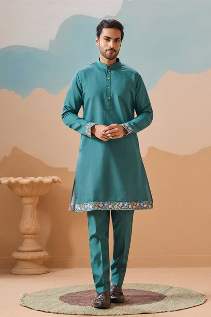 Kurta and pyjama for men ethnic festive styling

