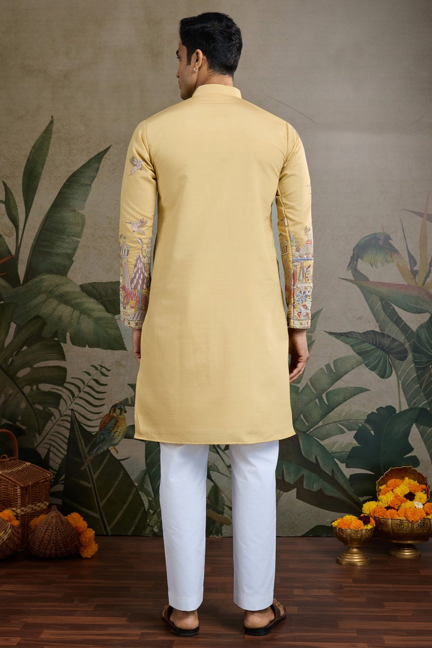 kurta dress men festive wedding ethnic wear look
