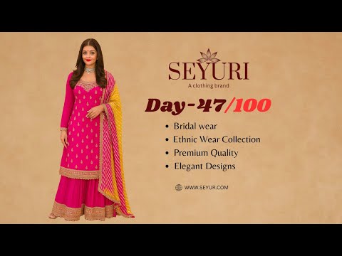 Gorgeous Pink Embroidered Palazzo Suit - Perfect Bridal Look for Punjabi Weddings