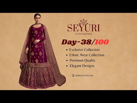 Wedding Wear Heavy Embroidery Wine Salwar Kameez For USA Wedding
