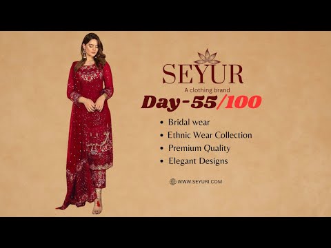 Stunning red designer shalwar kameez for women – trending ethnic wear, premium quality fabric, elegant embroidery details, bridal & festive outfit inspiration, viral Indian fashion style, perfect traditional look for weddings and parties.