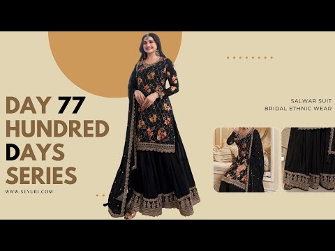 Indian Floral Printed Palazzo For Wedding Event Party Outfit