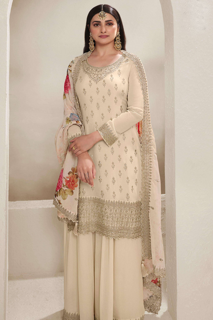 Pakistani Engagement Ceremony Beautiful Salwar Kameez Palazzo Dupatta Dresses